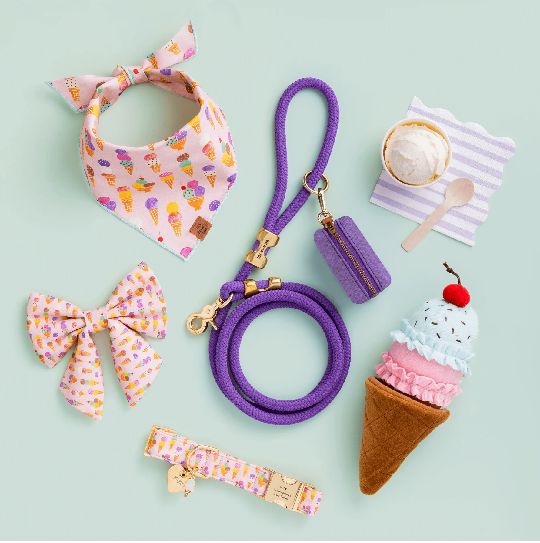 Sundae Funday Dog Collar